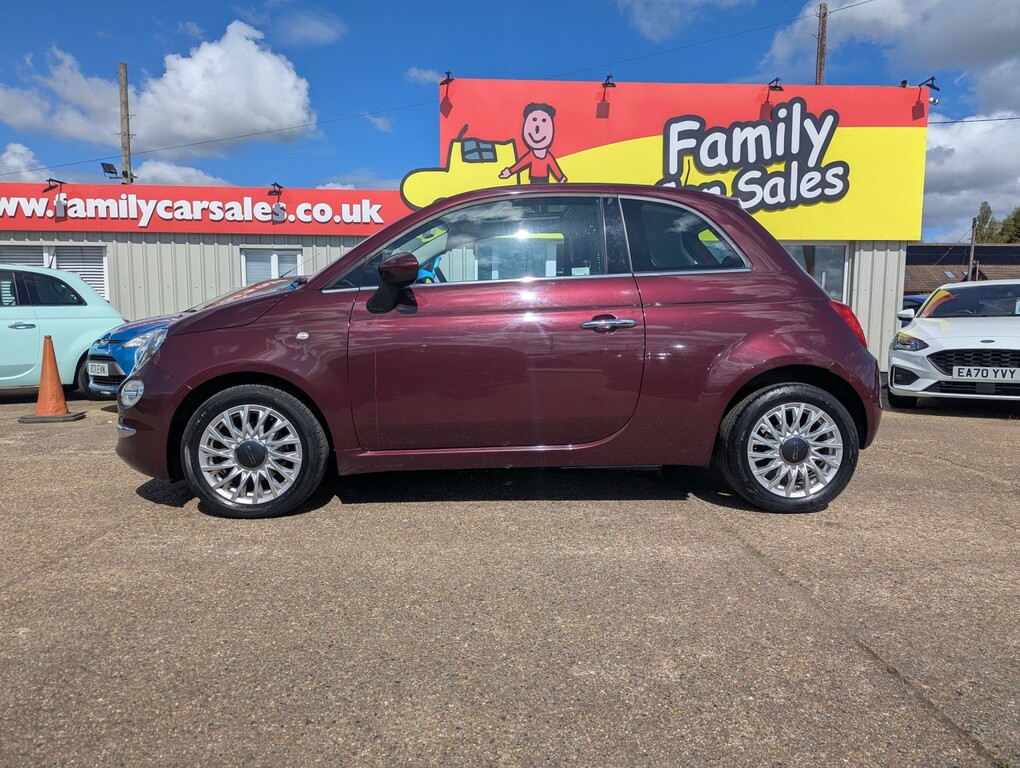 Fiat 500 Hatchback 1.2 My17 Lounge 201717 WO17FHZ Red #2