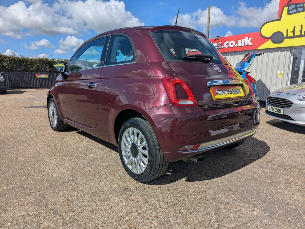 Fiat 500 Hatchback 1.2 My17 Lounge 201717 WO17FHZ Red #3