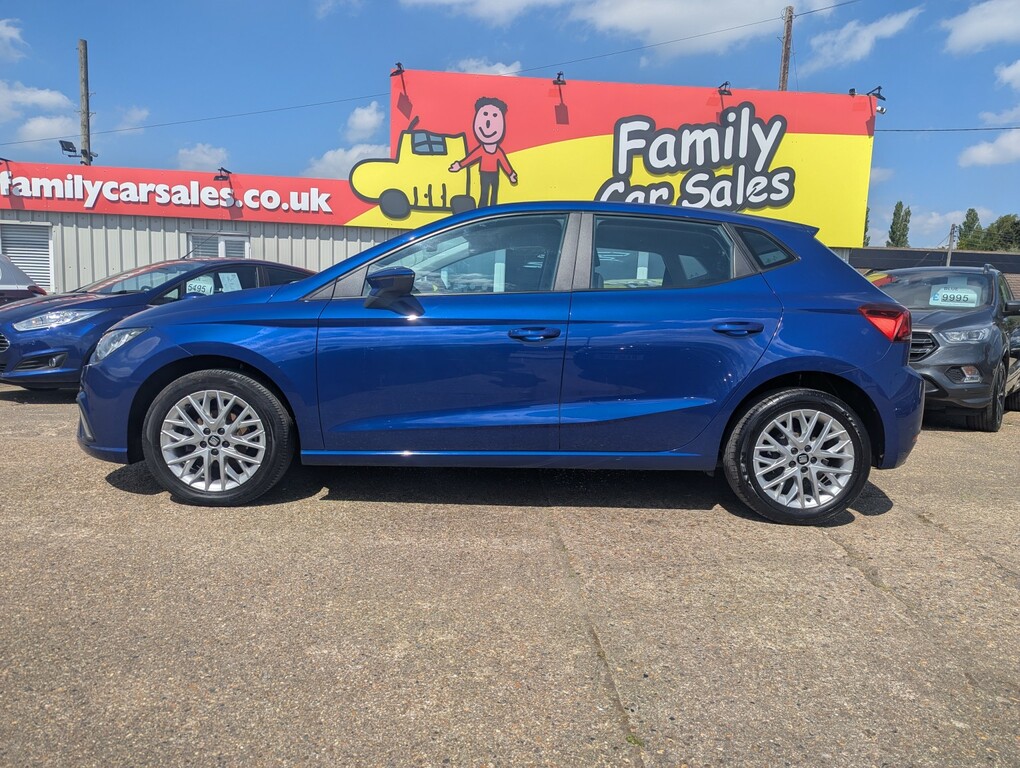 Seat Ibiza Hatchback 1.0 Mpi Se Technology 201969 AO69HNM Blue #2