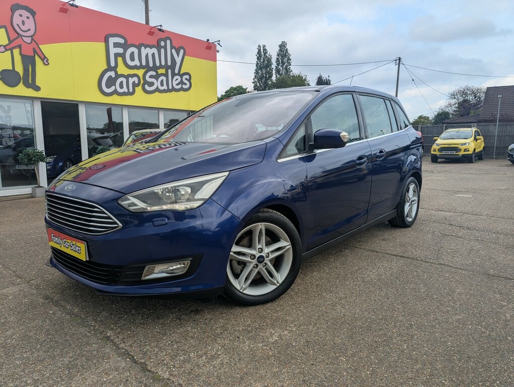 Ford Grand C-Max Mpv 1.5 Tdci Titanium X 201616 Blue