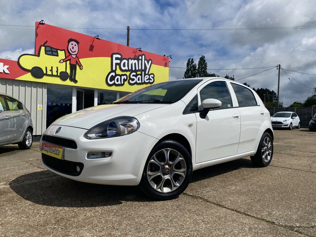 Fiat Punto 1.2 Pop Euro 6 White #1
