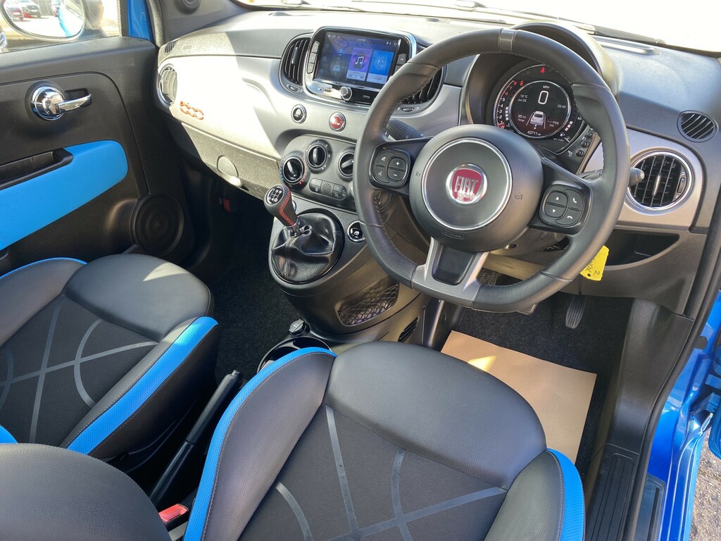 Fiat 500 Hatchback 1.2 S 201818 HF18WGX Blue #2