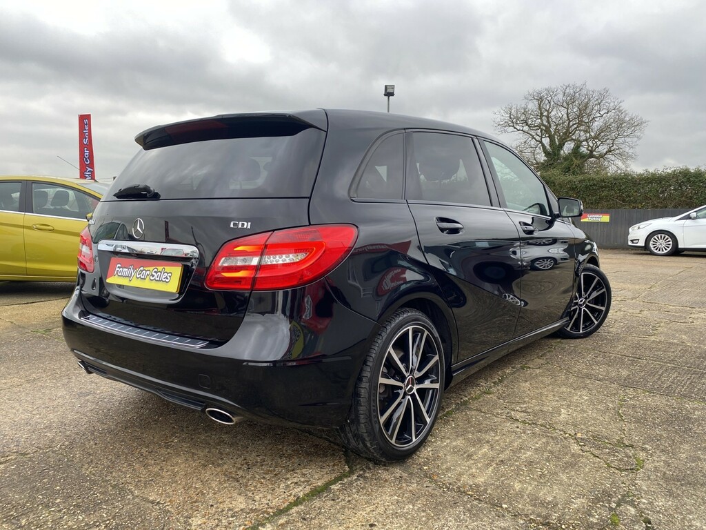 Mercedes-Benz B Class 1.5 B180 Cdi Sport Black #4