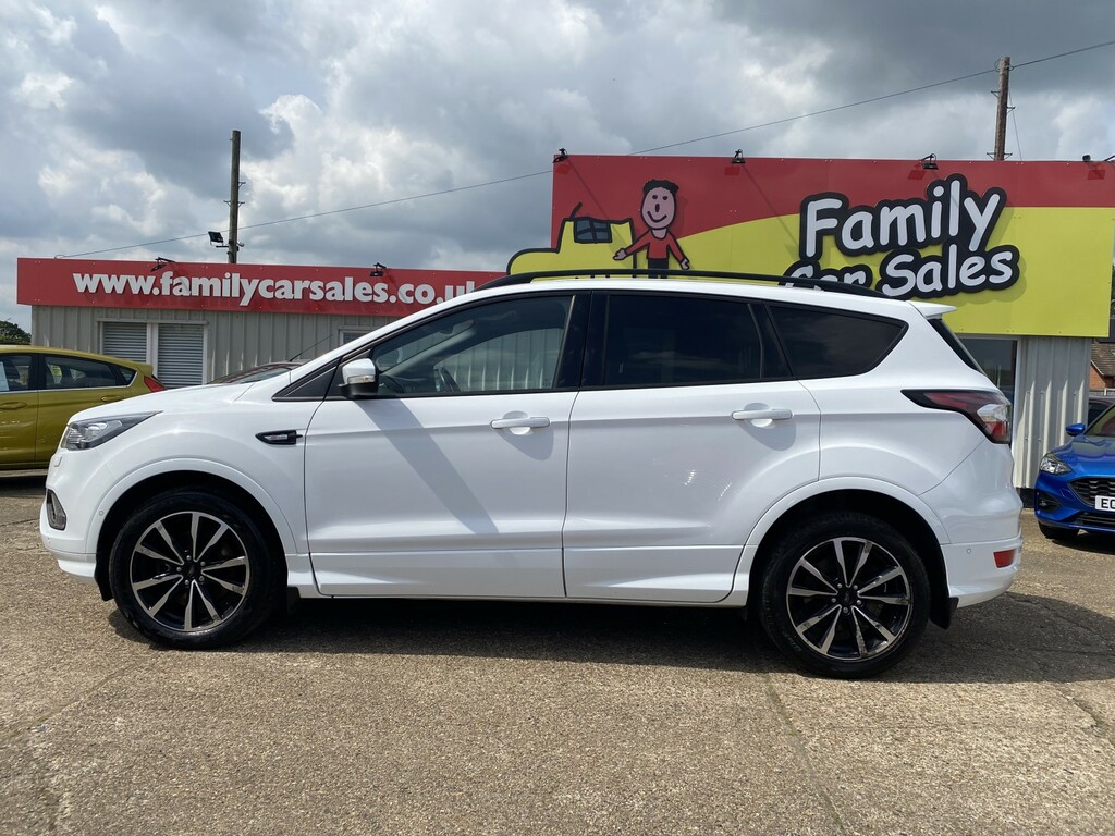 Ford Kuga 2.0 Tdci Ecoblue St-line White #5