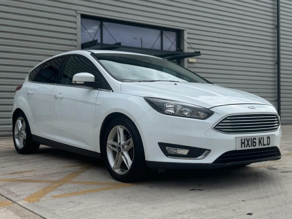Ford Focus 1.0T Ecoboost Titanium Euro 6 Ss HX16KLD White #4
