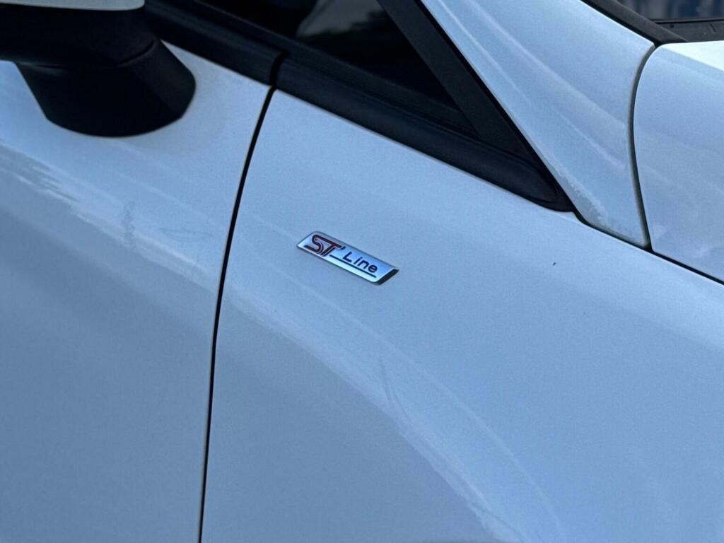 Ford Fiesta 1.0T Ecoboost St-line Euro 6 Ss MJ67OSE White #4