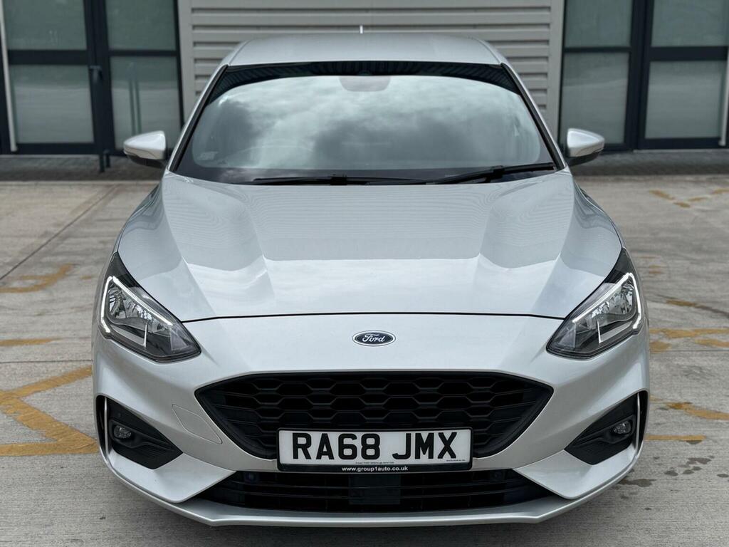 Ford Focus Hatchback 1.0T Ecoboost St-line Euro 6 Ss RA68JMX Silver #6