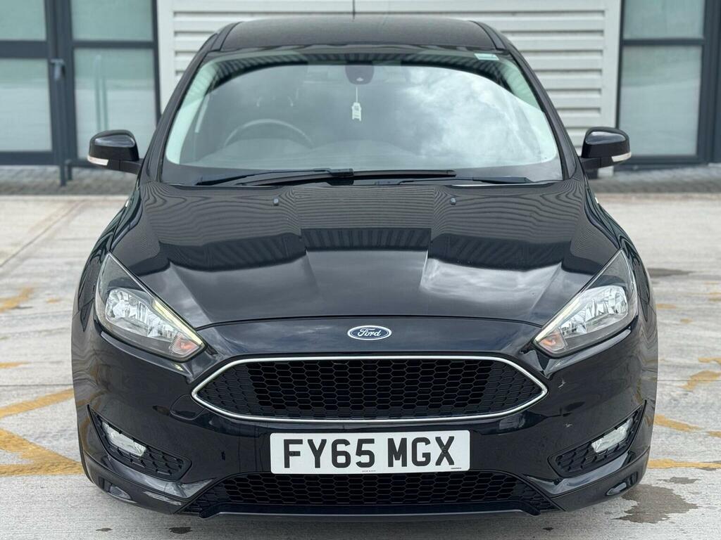 Ford Focus Hatchback 1.0T Ecoboost Zetec S Euro 6 Ss FY65MGX Black #6