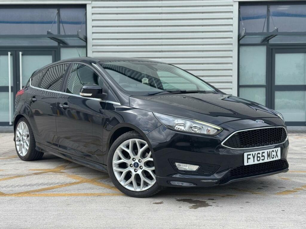 Ford Focus 1.0T Ecoboost Zetec S Euro 6 Ss Black