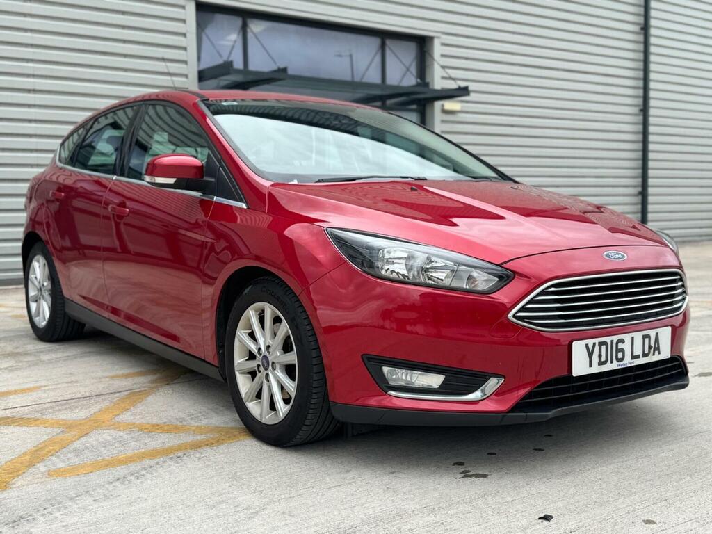 Ford Focus 1.0T Ecoboost Titanium Euro 6 Ss YD16LDA Red #4