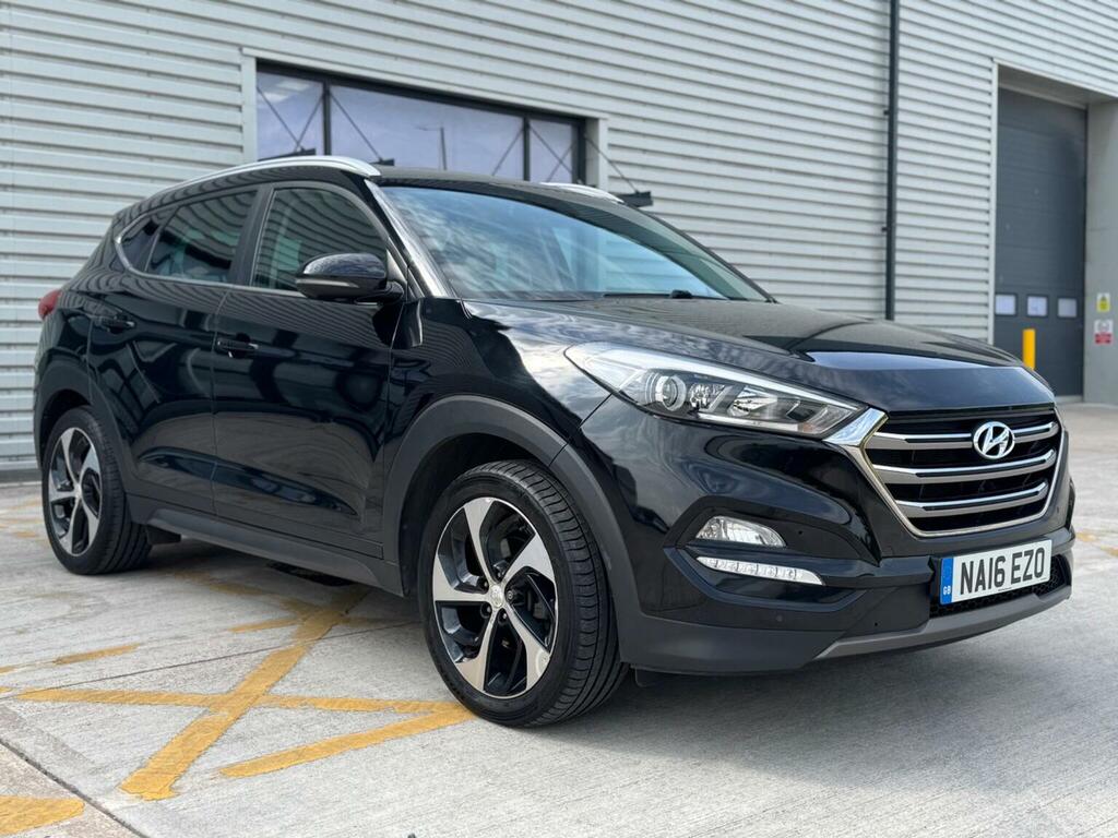 Hyundai Tucson Suv 2.0 Crdi Blue Drive Premium Euro 6 Ss NA16EZO Black #4