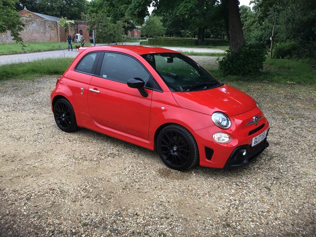 Abarth 595 1.4 T-jet Trofeo Hatchback Euro Red #2