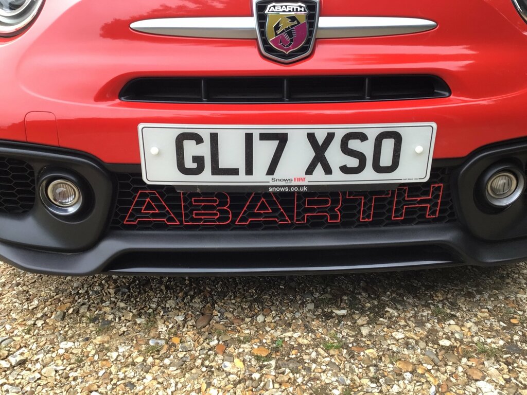 Abarth 595 1.4 T-jet Trofeo Hatchback Euro Red #4
