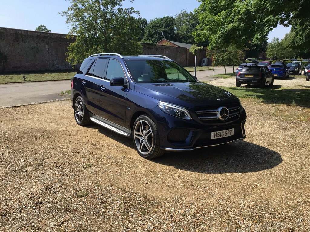 Mercedes-Benz GLE Class 3.0 Gle500e V6 8.8Kwh Designo Line Suv Blue
