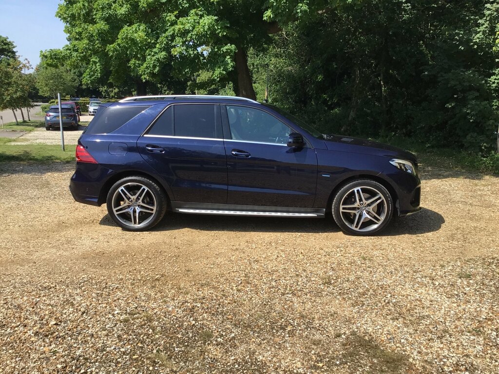 Mercedes-Benz GLE Class 3.0 Gle500e V6 8.8Kwh Designo Line Suv Blue #3