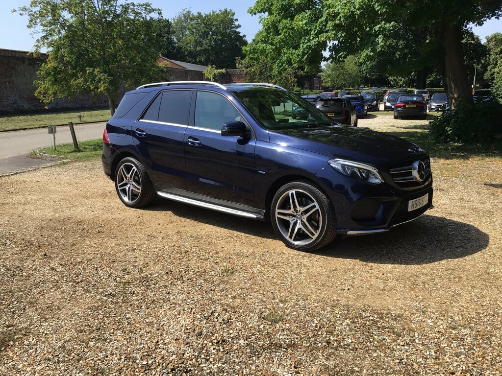 Mercedes-Benz GLE Class 3.0 Gle500e V6 8.8Kwh Designo Line Suv Blue #2