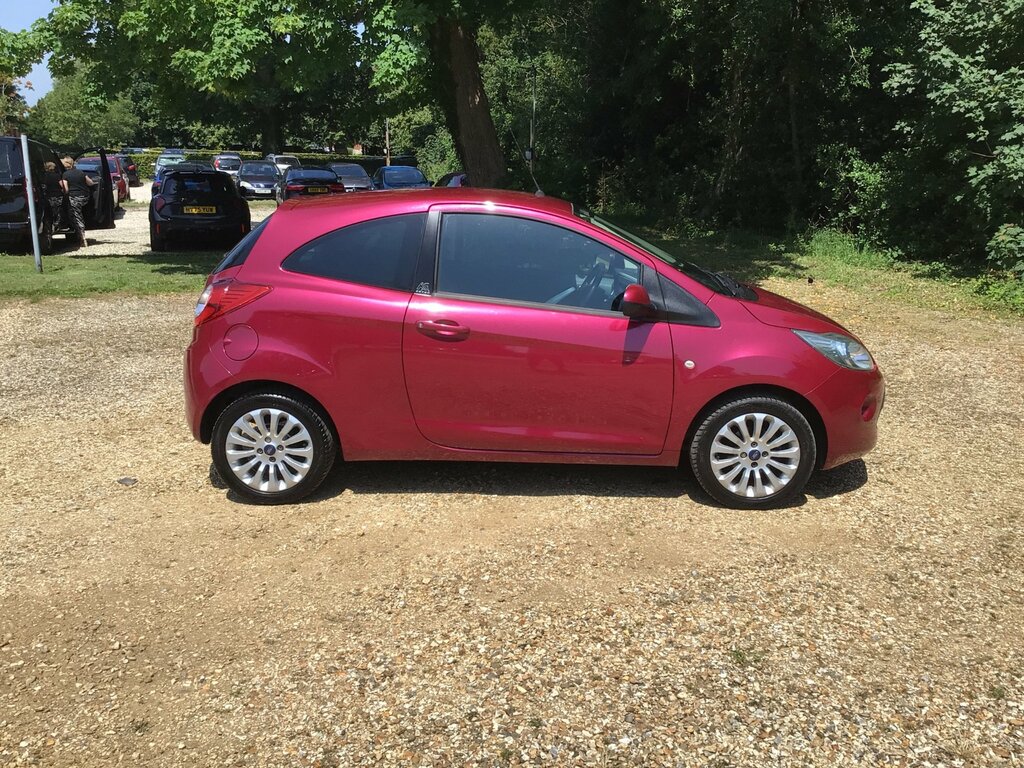 Ford KA 1.2 Zetec Hatchback Euro 5 Ss Red #2