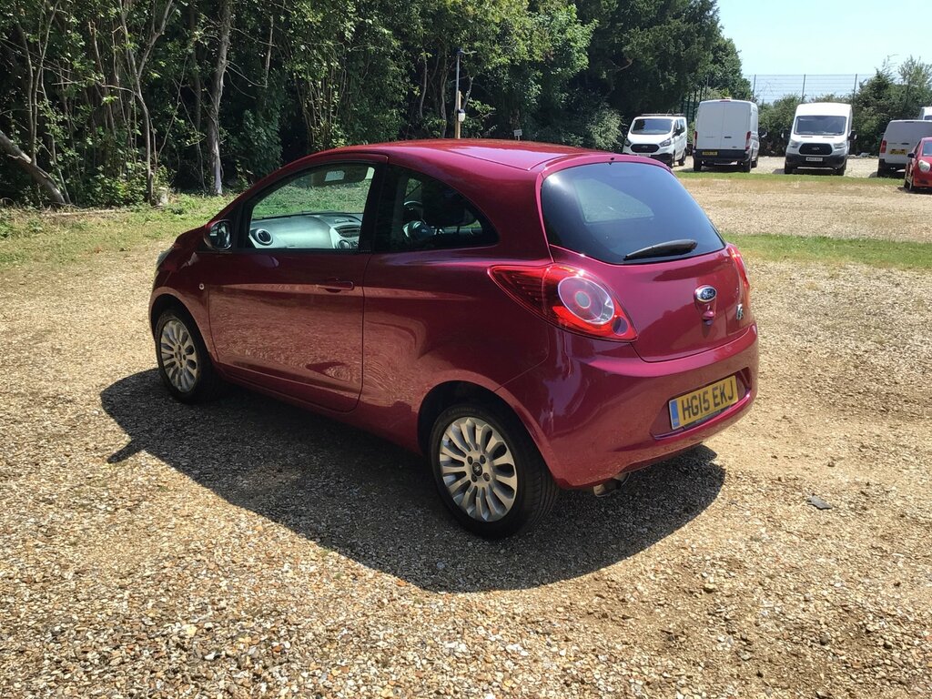 Ford KA 1.2 Zetec Hatchback Euro 5 Ss Red #6
