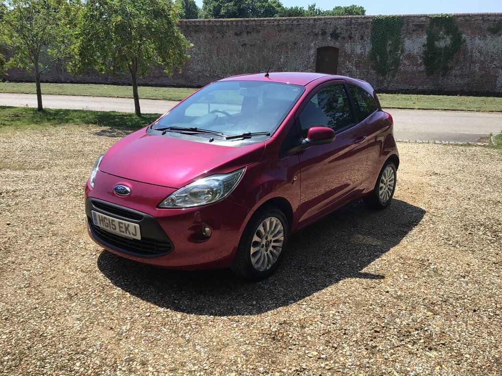 Ford KA 1.2 Zetec Hatchback Euro 5 Ss Red #4