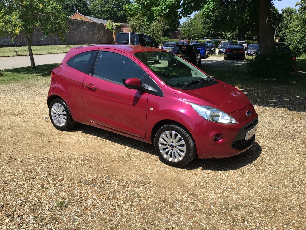 Ford KA 1.2 Zetec Hatchback Euro 5 Ss Red