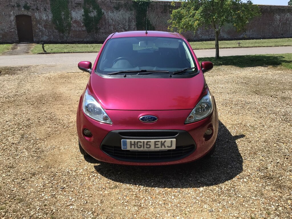 Ford KA 1.2 Zetec Hatchback Euro 5 Ss Red #3