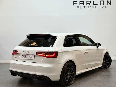 Audi S3 2.0 Tfsi Hatchback White #5