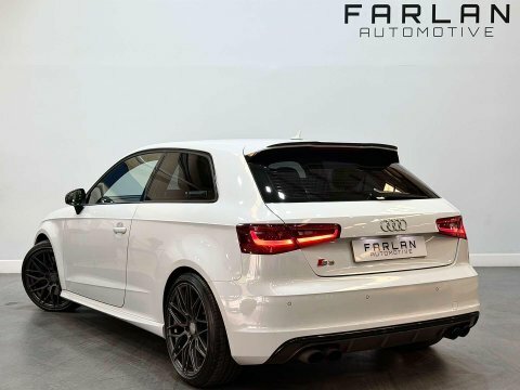 Audi S3 2.0 Tfsi Hatchback White #4