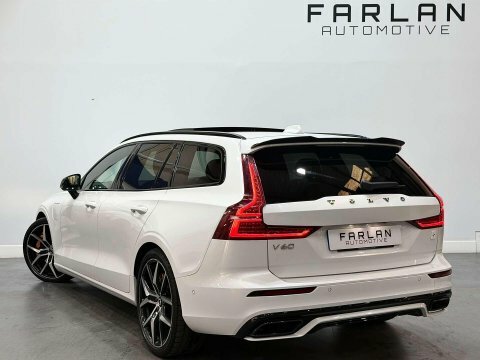 Volvo V60 2.0H T8 Twin White #5