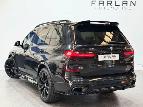 BMW X7 3.0 M50d Suv Black #5