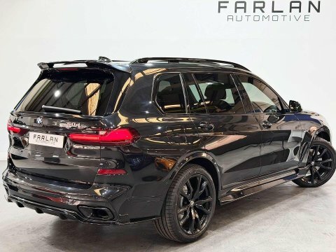 BMW X7 3.0 M50d Suv Black #4