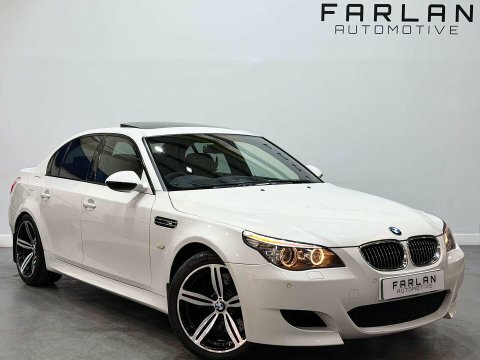 BMW M5 5.0 V10 Saloon White