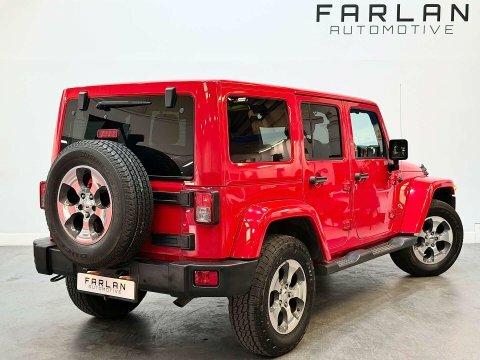Jeep Wrangler 2.8 Crd Overland Red #3