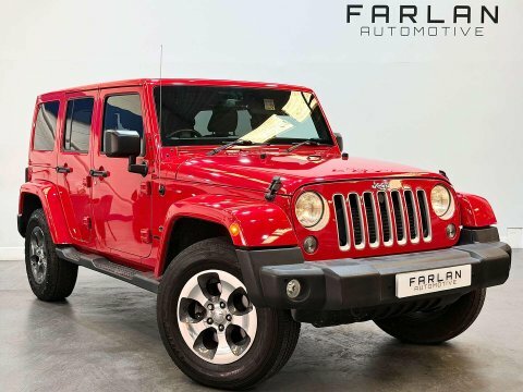 Jeep Wrangler 2.8 Crd Overland Red