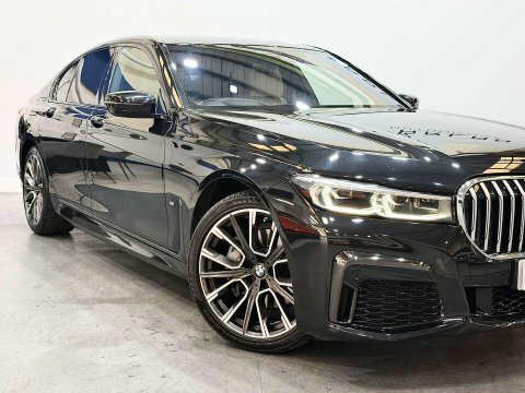 BMW 7 Series Saloon Black #9