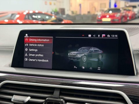 BMW 7 Series Saloon Black #66