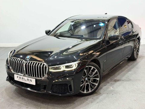 BMW 7 Series Saloon Black #16