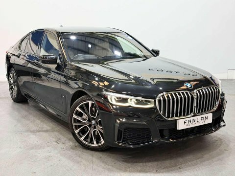 BMW 7 Series Saloon Black #8