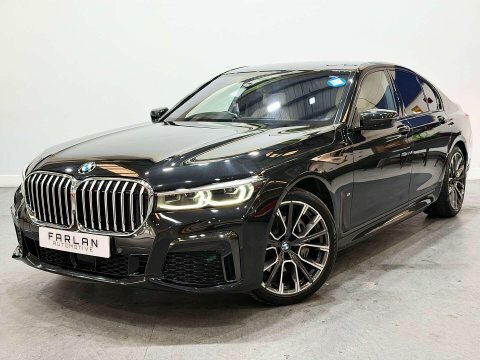 BMW 7 Series Saloon Black #15