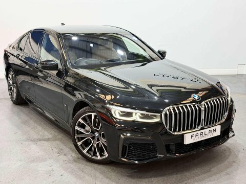 BMW 7 Series Saloon Black #10