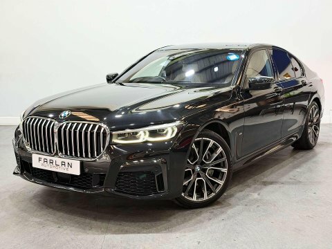 BMW 7 Series Saloon Black #14