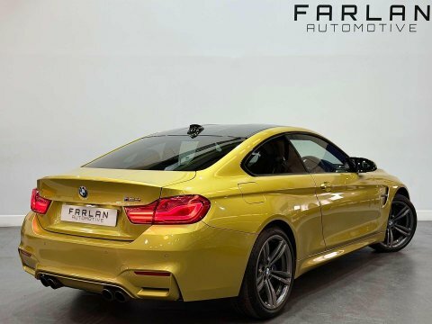BMW M4 3.0 Biturbo Coupe Yellow #4