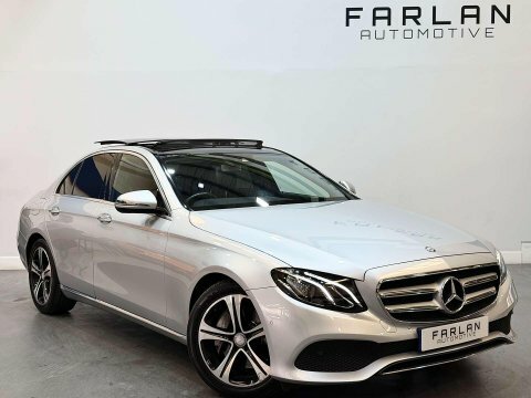 Mercedes-Benz E Class 2.0 E220d Se Silver
