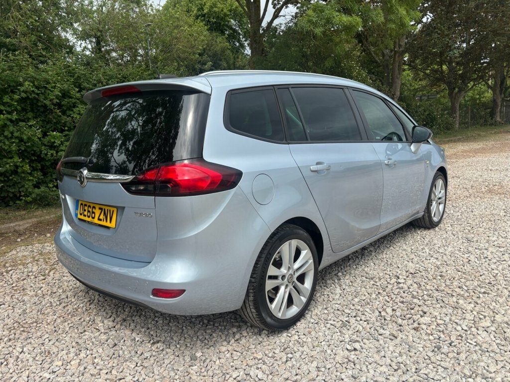 Vauxhall Zafira Tourer 1.4L Sri OE66ZNV Silver #5