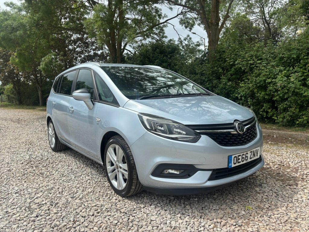 Vauxhall Zafira Tourer 1.4L Sri OE66ZNV Silver #2