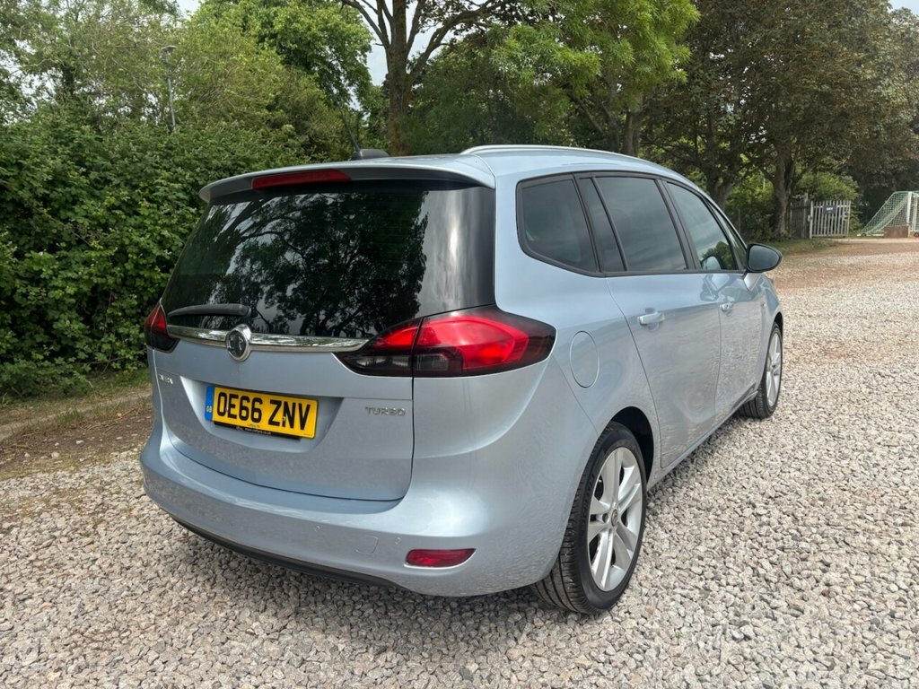 Vauxhall Zafira Tourer 1.4L Sri OE66ZNV Silver #3