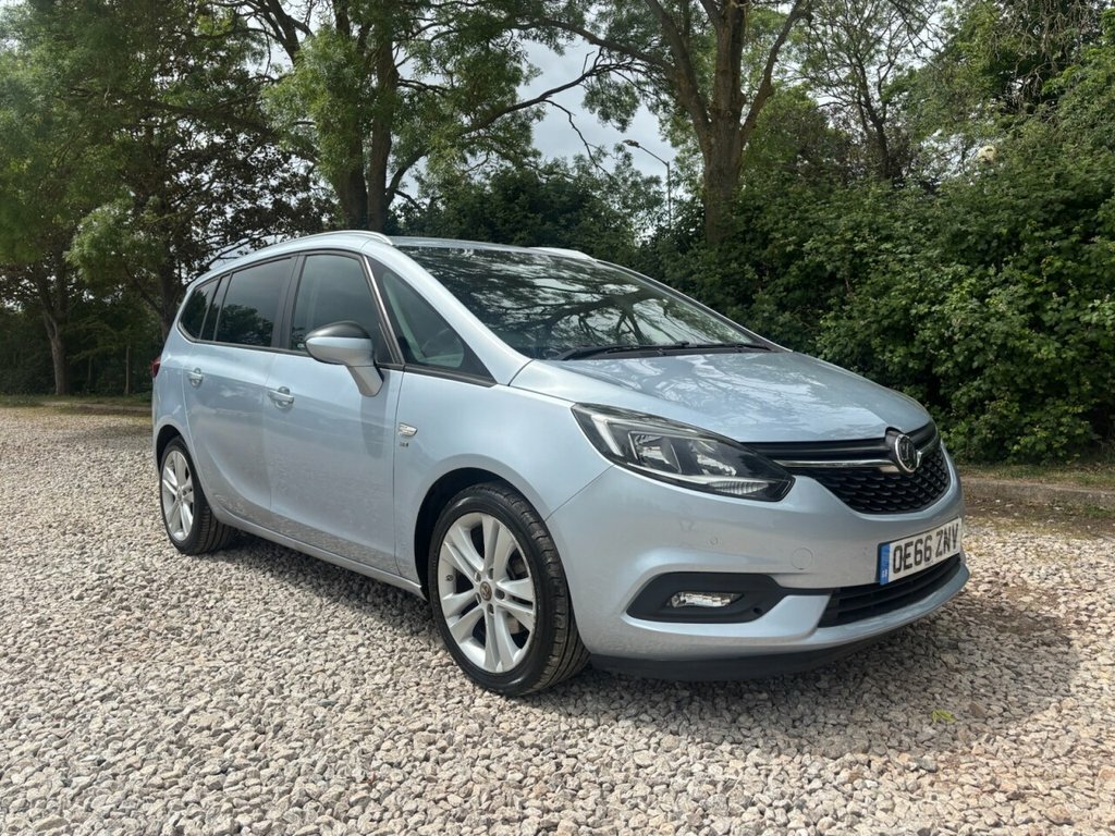 Vauxhall Zafira Tourer 1.4L Sri Silver