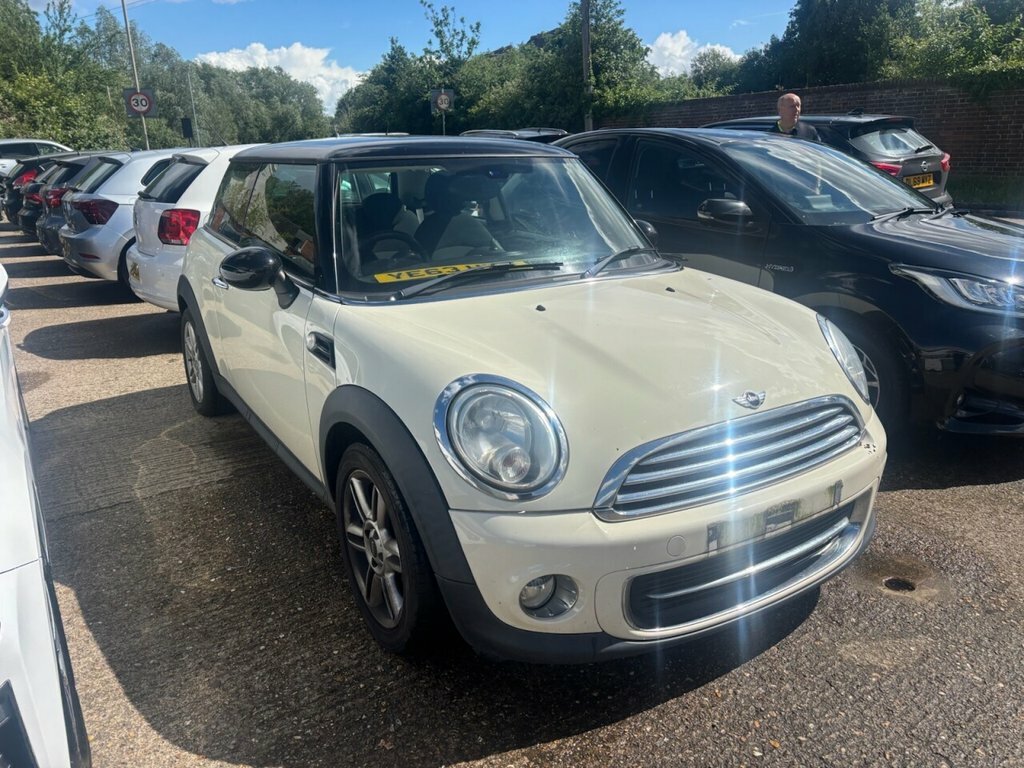 Mini Hatch Hatchback White