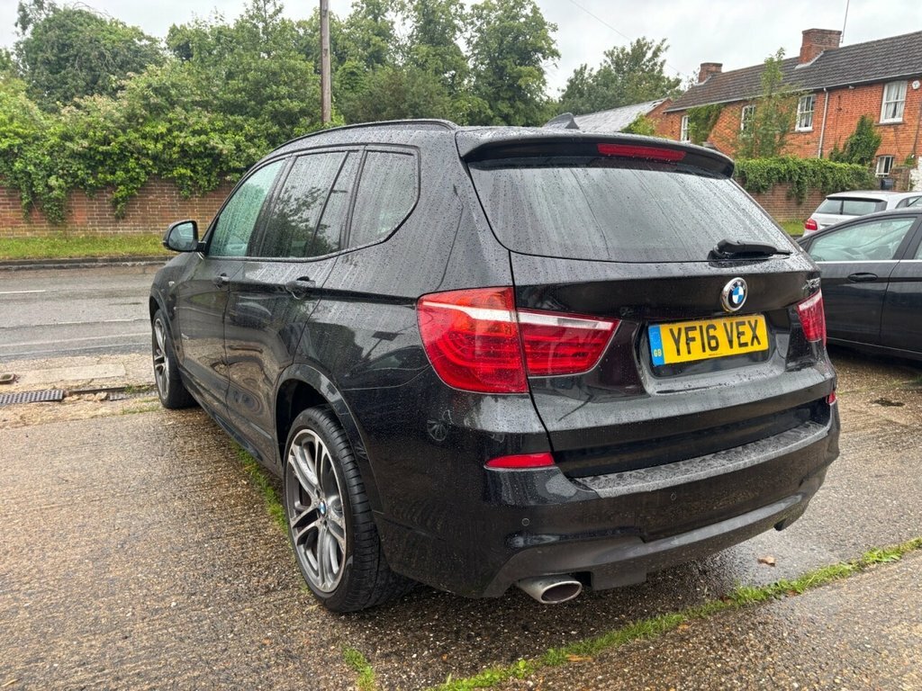 BMW X3 2L M Sport YF16VEX Black #6