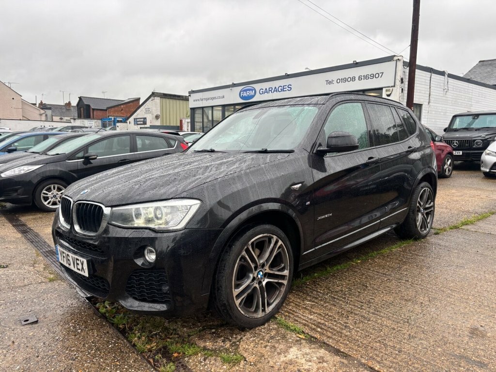 BMW X3 2L M Sport YF16VEX Black #3