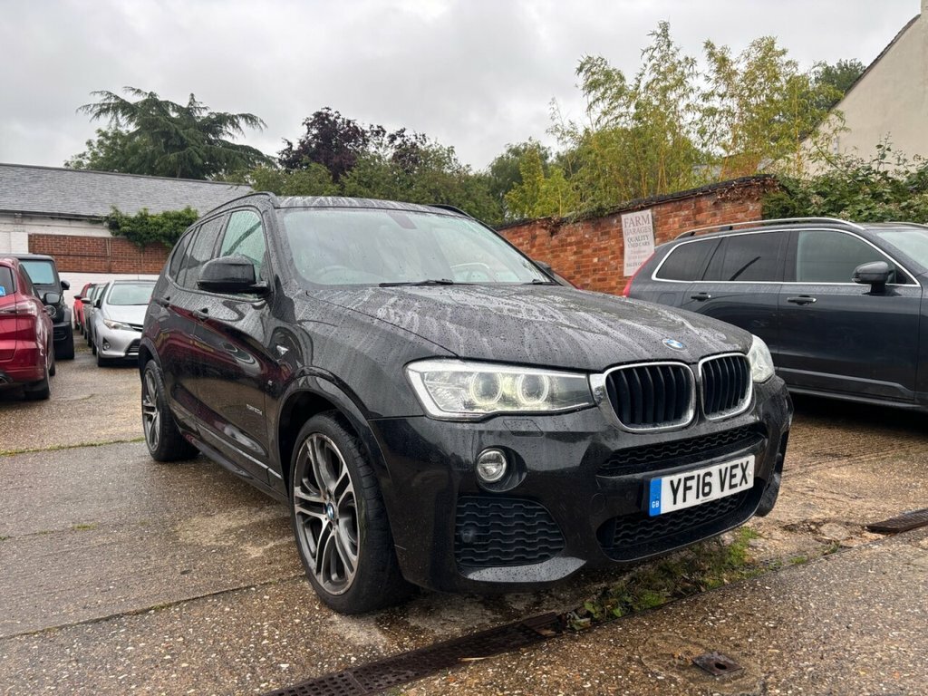 BMW X3 2L M Sport YF16VEX Black